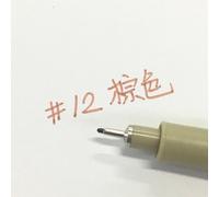 Stylo À Pointe Poreuse Sakura, Couleurs 0.45mm, Marqueur D'art Peint À La Main, Fineliner À Crochet, Croquis, Fournitures De Papeterie Scolaire D'art