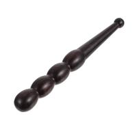 Stylo à Points D’acupuncture en Bois Foncé Manuel pour Massage | Compact et Pratique à Transporter, Surface Lisse et Agréable, Usage Salon de Beauté et Maison