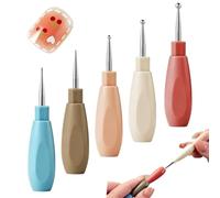 Stylo à Points pour Ongles et Kit de manucure design 5 pièces débutant, | Stylo Dotting pour Peinture d'Ongles pour maison, salon, voyages, vacances, anniversaires, fêtes, femmes, petite