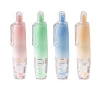 Stylo À Ruban Adhésif, Ensemble De 4 Pièces, Rouleau De Colle Rotatif À 360 Degrés, Outil De Scrapbooking, Papeterie De Bureau, Projets D'album Photo, Décoration Créative, Emballage Cadeau, Jo