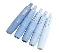 Stylo à ruban correcteur - 5 outils double applicateur, bande coulissante lisse, distributeur de couverture propre, fixateur d'écriture précise | Planificateur de Journal de bureau et d'école rapide,