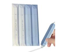 Stylo à ruban correcteur - Rouleau adhésif blanc, bande de couverture d'erreur, outil de réparation du papier, fourniture de réécriture de bureau | Applicateur de ruban adhésif blanc pour projets d'ar