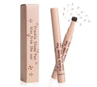 Stylo à Sommersprossen OCCOUMR Marqueur à Sommersprossen Imperméable et Durable avec Embouts Tampon Réalistes Marqueur à Sommersprossen pour Faux Sommersprossen Naturelles Outil de Maquillage