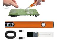 Stylo à souder électronique - Kit de fer à souder haute performance, outil de soudage thermique rapide avec batterie rechargeable, affichage numérique pour un contrôle précis de la température, répara