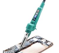 Stylo À Souder - Outils de Soudure et de Brasage - Machine à Souder 80W Réglable avec Affichage Digital pour Réparations Industrielles Projets de Bijouterie et Travaux Manuels en Métal
