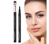 Stylo à sourcils étanche,Stylo de contour des sourcils Crayon résistant à la transpiration - Maquillages de sourcils à effet naturel pour la maison, les voyages, le travail, les rendez-vous, Soydan