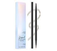 Stylo À Sourcils Liquide 2 En 1, Stylo À Sourcils Étanche Avec 4 Conseils, Crayon À Sourcils Durable, Application Précise, Couverture À Constructeur, 1 Ml, Pour Un Travail De Voyage Quotidien