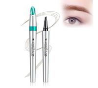 Stylo à sourcils Microblading étanche 3D 4 Crayon de tatouage à pointe de fourche, Crayon à sourcils Stylo à sourcils 3D Microblading à 4 pointes, Crayon à sourcils Microblading (3# Brun rouge)