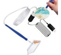 Stylo À Strass Art - Stylo De Peinture À Strass avec Pompe À Vide | Applicateur USB à Fixation Magnétique pour Atelier Maternelle et Activités