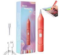 Stylo à strass - Dot Art pour peinture électrique, outil de bricolage rechargeable avec adsorption automatique sous vide, stylo de projet pour activité d'équipe, salle de classe, bricolage, et