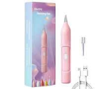 Stylo à strass électrique rechargeable, 15 x 2,5 cm, adorable outil de bricolage, adsorption automatique sous vide pour activité d'équipe, salle de classe