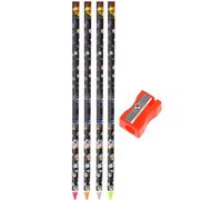 Stylo À Strass,Kit de 4 Outils à Pointes pour Nail Art | Avec Taille-Crayon, Prise Facile, Fournitures Créatives Polyvalentes Pour Décor De Costumes Et Création De Bijoux
