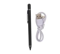 Stylo à Stylet à Pointe en cuivre, Active et capacitif, avec Pointe Fine pour écran Tactile, Crayon numérique avec Clip, Compatible avec Les tablettes et Les appareils iOS, Android (Noire)