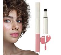 Stylo À Taches De Rousseur Imperméable,Stylo À Points Rosés Pour Visage - 2 en 1 Résistant à l'Eau - Effet - Outil de Maquillage Visage Naturel pour Femmes et Jeunes Filles - Effet Naturel Amélioré