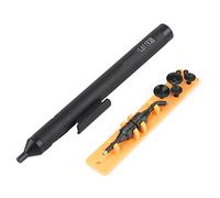 Stylo à ventouses,Akozon Aspiration Stylo Vacuum Suction Pen L611938 Kit de Ramassage de la Succion Manuelle avec 6 Ventouses 2 Embouts d'aspiration pour IC SMD