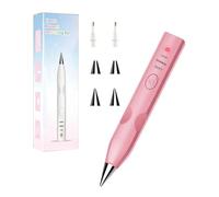 Stylo à vide rechargeable | Pince à perceuse légère en ABS 3 niveaux d'aspiration 450 mAh | Applicateur de strass sans cire | Pierres rondes carrées en cristal