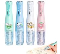 Stylo adhésif double face - Rotation à 360 degrés - Fournitures scolaires | Rouleau distributeur de colle pour journal intime, scrapbooking, papier d'art, encadrement photo, travaux manuels, enfants