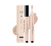 Stylo anti-cernes, conception de tête de brosse de type presse, couvre avec précision les cernes, les taches et les sillons lacrymaux, illumine le visage, léger et durable, créant un maquillage nature