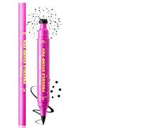 Stylo anti-taches de rousseur, 2 en 1, 2,8 ml, imperméable, résistant aux taches de rousseur, liquide naturel, outil de maquillage pour enlever le maquillage sans effort (marron caramel)