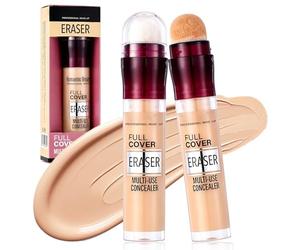 Stylo Anticernes Et Correcteur,Anti cerne essence,Tête Mousse Effaceur Type Gomme Pour Correction Ciblée Des Cernes Et Petites Imperfections,Unifier Le Teint