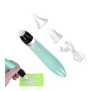Stylo Aspirateur à Strass,Stylo à Strass sans Fil Électrique | 3 Modes Réglables, Accessoires Loisirs Créatifs Idées Cadeaux pour Passionnées