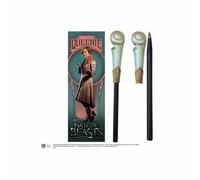 The Noble Collection – Stylo-baguette & marque-page Queenie Goldstein – 23 cm – Officiel