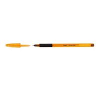 BIC Stylo bille ORANGE GRIP Pte Fine 0,7mm Encre Noire