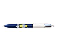 Stylo Bille 4 Couleurs - BIC - Who’s The Boss - Pointe Moyenne 1mm - Rechargeable - Mixte