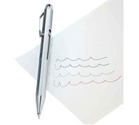 WEDO Stylo à bille 4 couleurs rétractable, chromé G