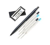 : Stylo-bille à poussoir avec 4 mines et boîte de rangement