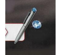 Stylo Bille Acier Orné De Swarovski Élements