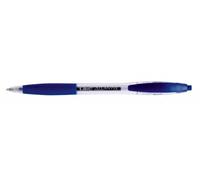 BIC Atlantis Clic Ball Pen 1.0mm Box of 12 - Blue Blue Refillable