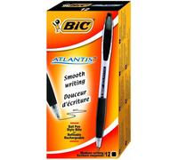 Stylo Bille Bic Atlantis Clic Noir