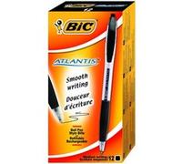 Stylo Bille Bic Atlantis Clic Noir