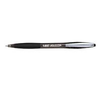 Bic Stylo À Bille Rétractable Atlantis Premium 1.0, Noir