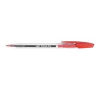 Stylo Bille Bic Cristal Clic Rétractable rouge Rouge G