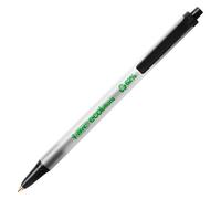 Stylo bille Bic Ecolution Round Stic rétractable - noir