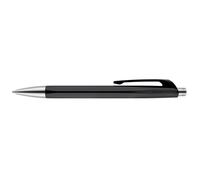 Stylo bille Caran Dache noir avec cartouche SwissRide Blue Medium