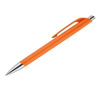 Stylo bille Caran Dache Orange avec cartouche SwissRide Blue Medium