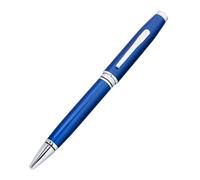 Stylo bille Cross AT0662-9 Coventry, laque bleue base d'huile, authentique, import
