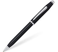 Cross Pens Stylo à bille Century II noir laqué chromé