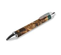 Stylo-bille égyptien Pharaon égyptien rétractable 0,5 mm Stylos fins Écriture lisse pour bureau