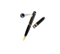 Stylo Bille Luxe Caméra Cachée Dictaphone Microphone Espion HD USB Noir Dorée YONIS Noir G