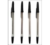 Stylo Bille Noir Starpak Lot De 4 Stylo