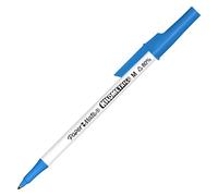 Stylo bille Papermate Kilometrico à capuchon pointe 1 mm - écriture moyenne - bleu