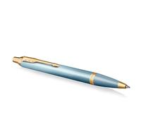 Stylo bille Parker IM Writing Rituals, Vert avec dégradé, Finitions or, Pointe moyenne, Encre bleue, Coffret cadeau