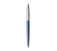 Parker Stylo bille Jotter, Waterloo bleu, pointe moyenne, encre bleue, coffret cadeau