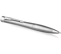 PARKER Urban Stylo Bille, Métro Métallique, Attributs Chromés, Recharge bleue pointe moyenne, Coffret cadeau