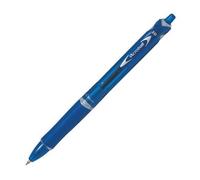Stylo bille Pilot Acroball rétractable pointe moyenne - écriture moyenne bleu