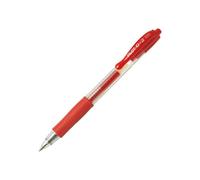 Stylo bille Pilot G2 rétractable 0,5 mm - rouge